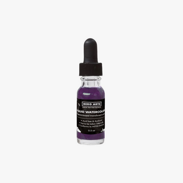 Liquid Watercolor Purple