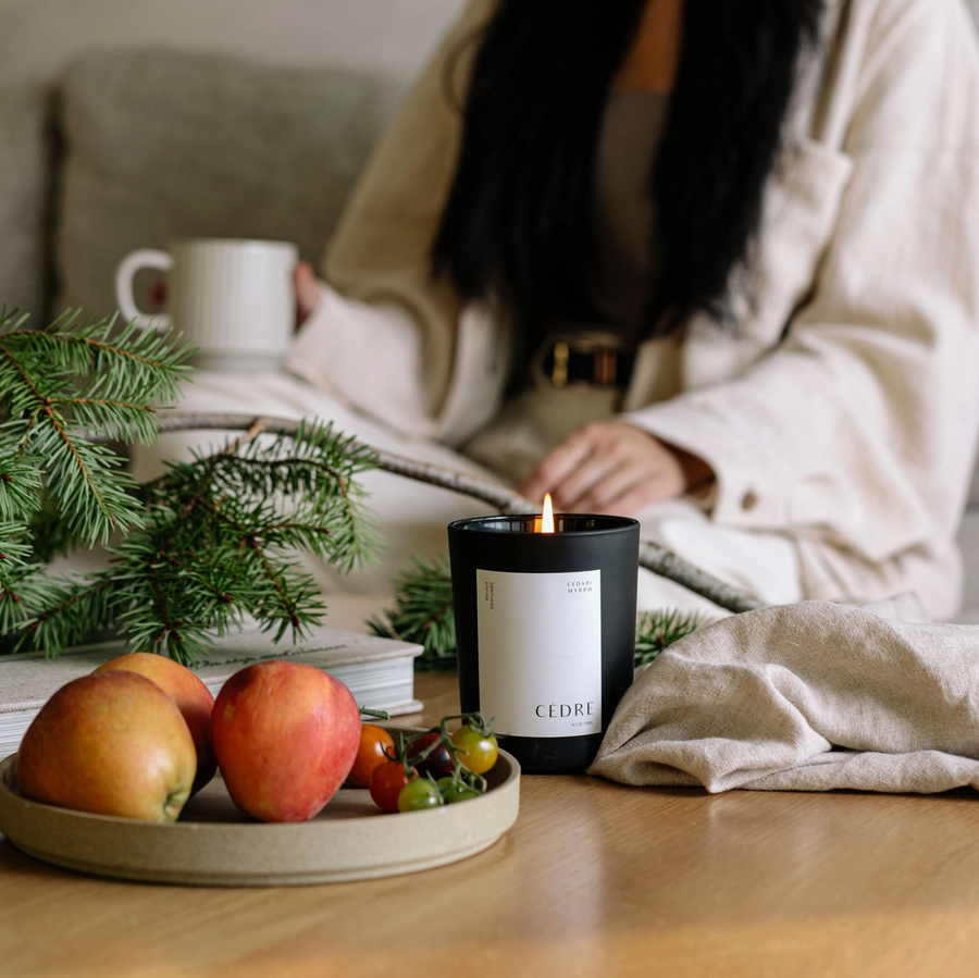 Cedar and Myrrh Cèdre Bougie Parfumée Candle