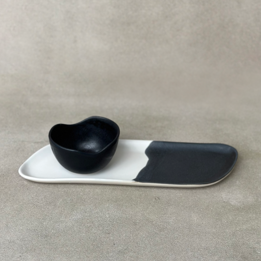 Gamson Tray / Black and White