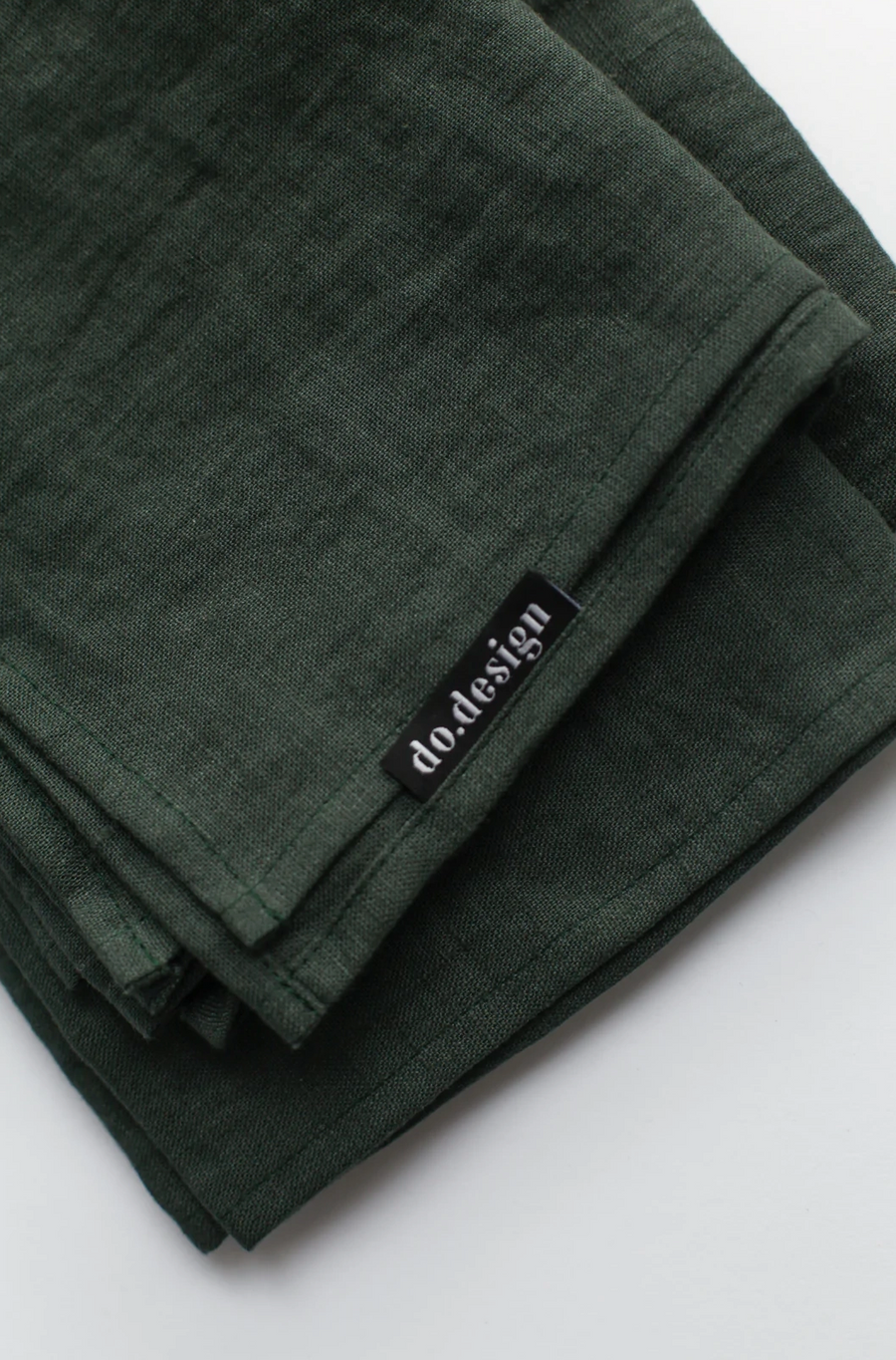 Linen Tablecloth Forest Green 130x57