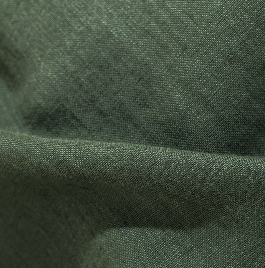 Linen Tablecloth Forest Green 130x57