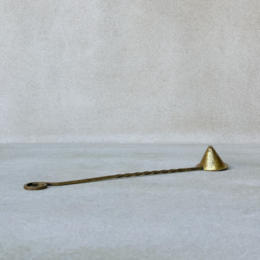 Vintage Brass Candle Snuffer / Twist