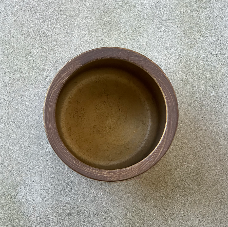 Gold Metallic Planter