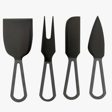 Cheese Knives Book Box - Matte Black