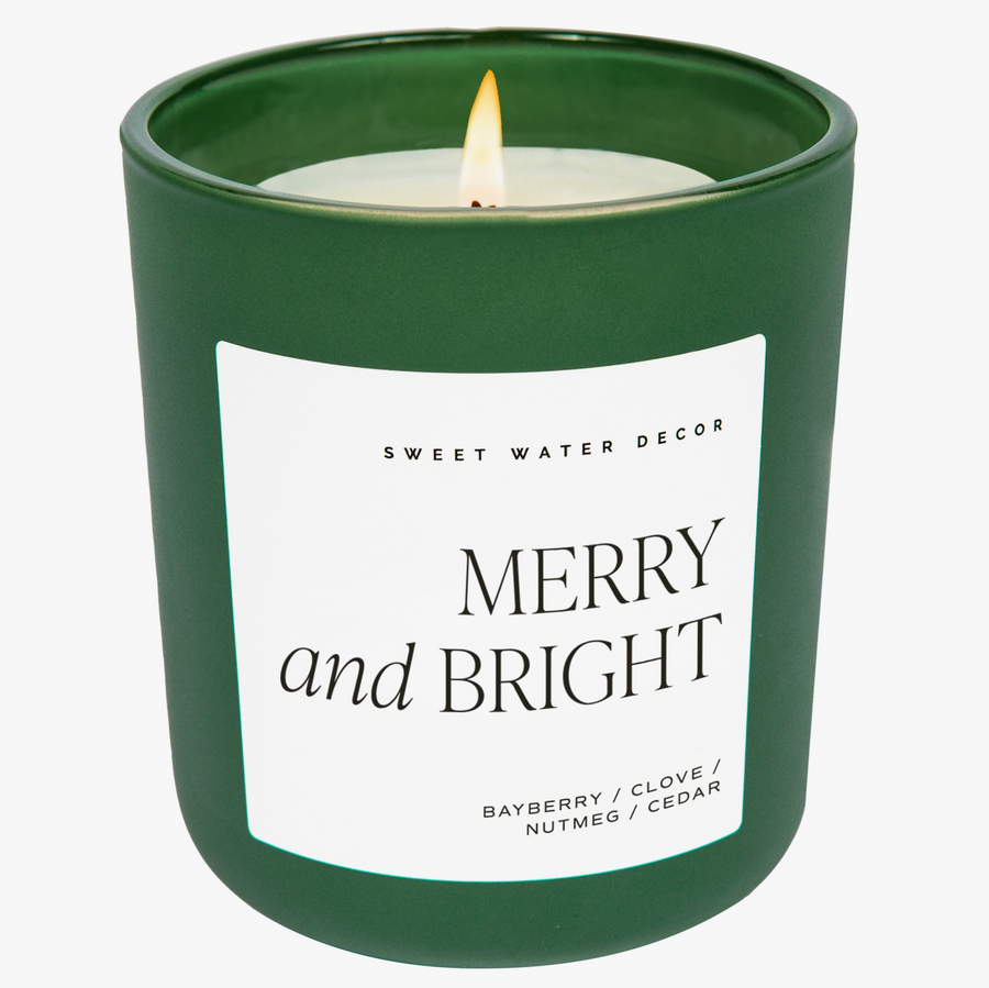 Merry and Bright 15 oz Soy Candle