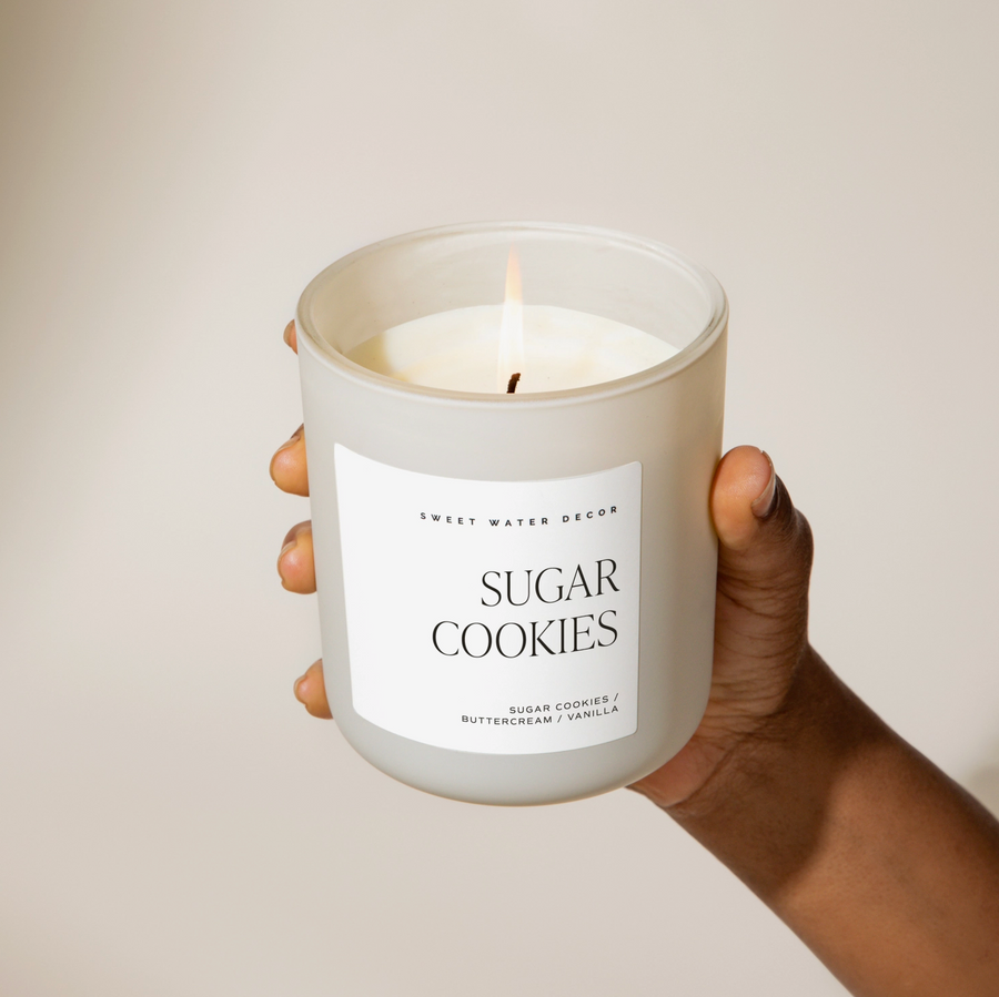 Sugar Cookies 15 oz Soy Candle