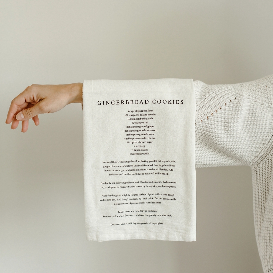 Gingerbread Cookies Tea Towel