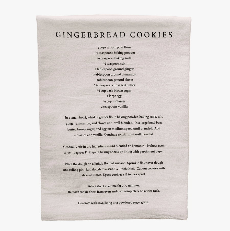 Gingerbread Cookies Tea Towel