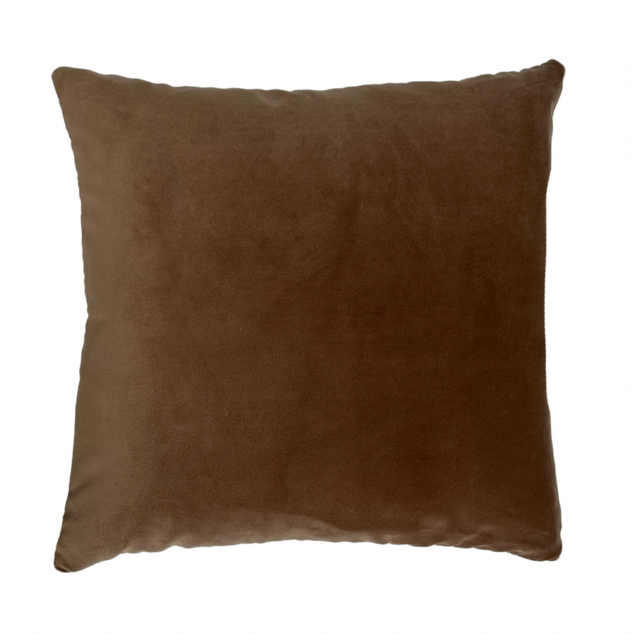 Milk Chocolate Weave Pillow / 22