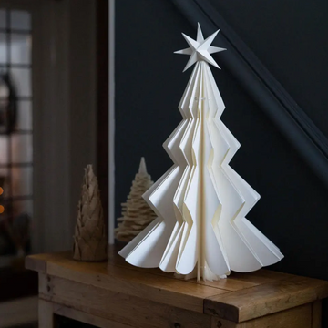 White Paper Christmas Tree
