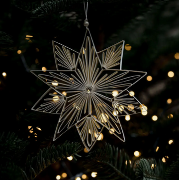 Quilled North Star Paper Hanging Decoration