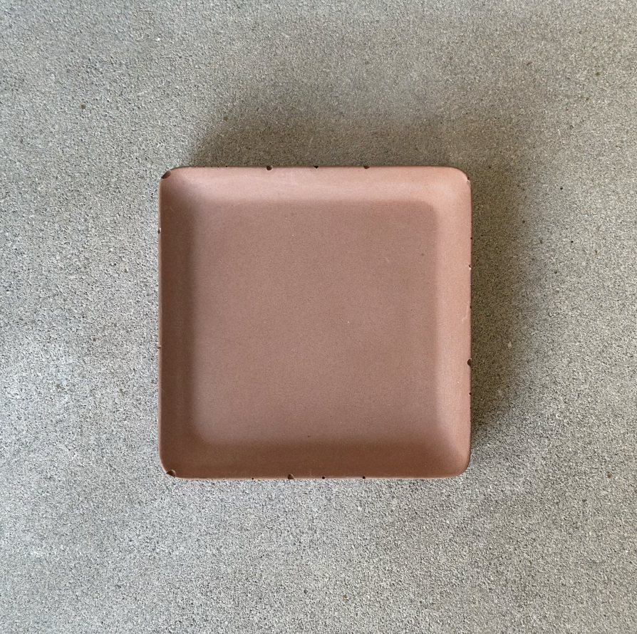 Concrete Trinket Tray / TerraCotta