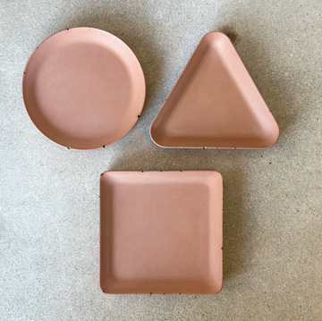 Concrete Trinket Tray / TerraCotta