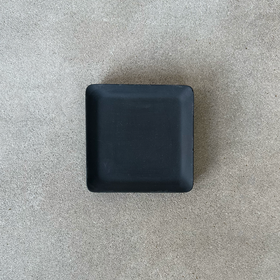 Concrete Trinket Tray / Storm