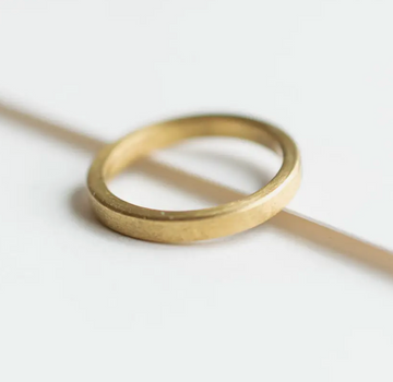 Matte Brass Ring