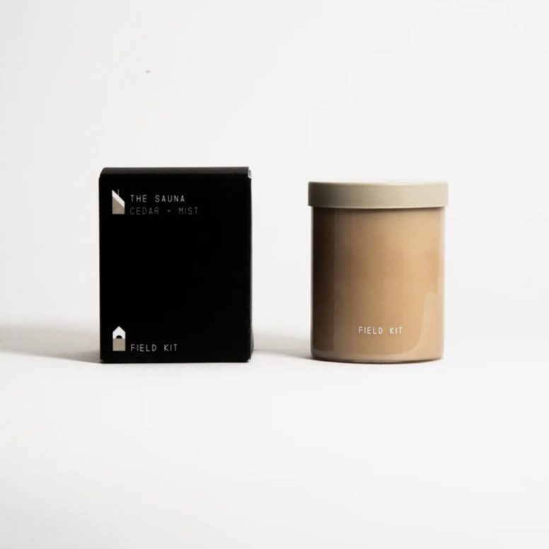 The Sauna Glass Candle
