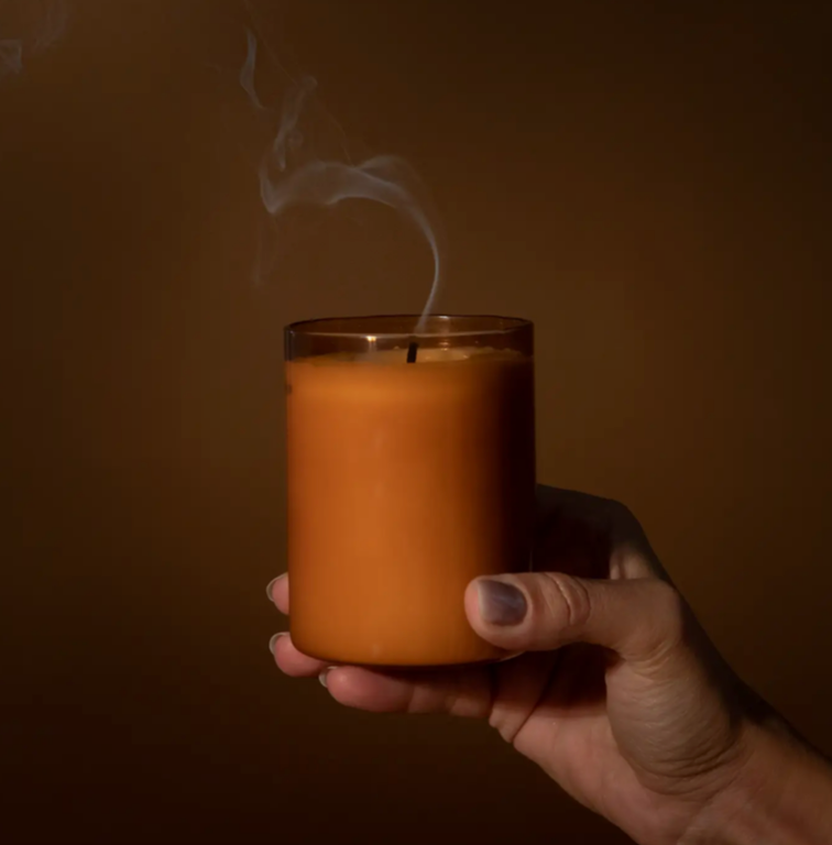 The Professor Glass Candle