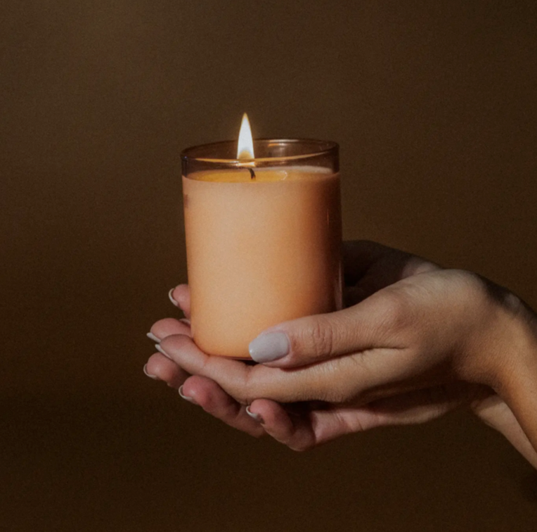 The Florist Glass Candle