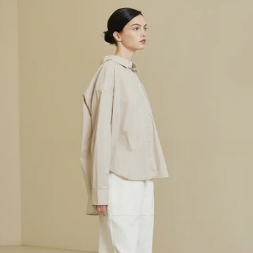 Poplin Blouse / Ivory