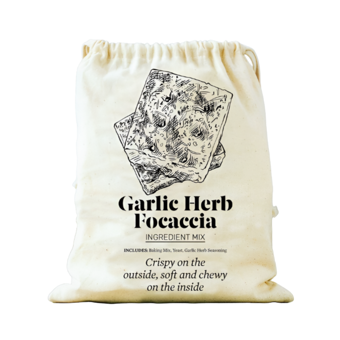 Garlic Herb Focaccia Baking Mix