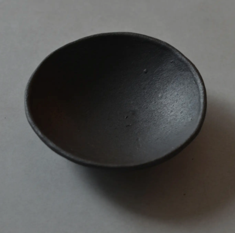 Raw Black Clay Smudging Bowl