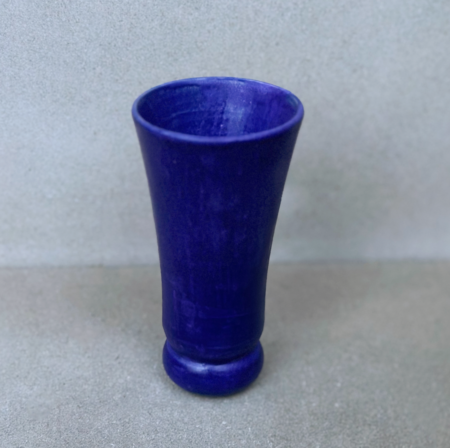 Dara Schuman Cobalt Cone Vase