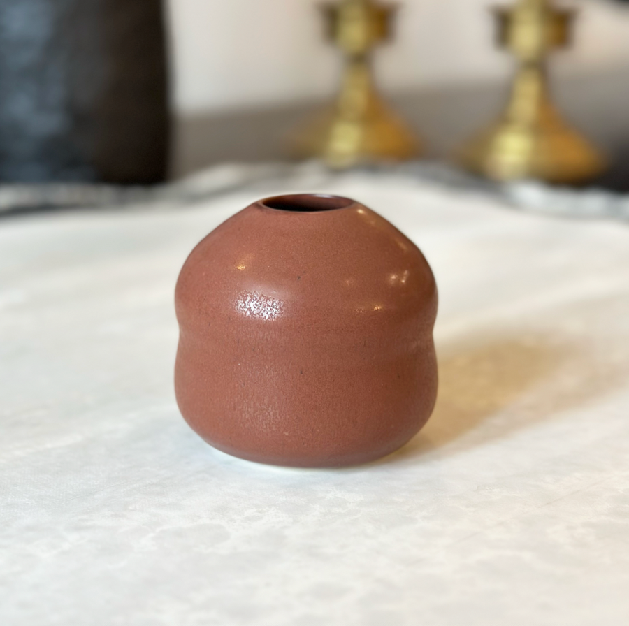 TQD Porcelain Vase / Mini Cinnamon