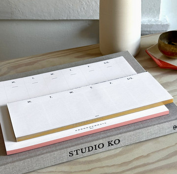 Keyboard Planner Pads / Gold Edge