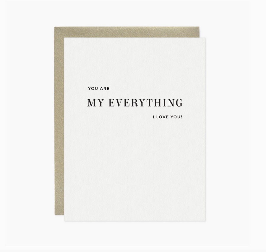 You Are My Everything Card