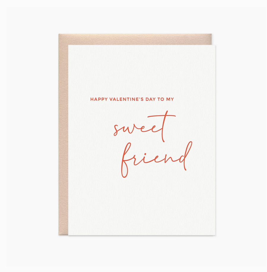 Sweet Friend Valentine Card