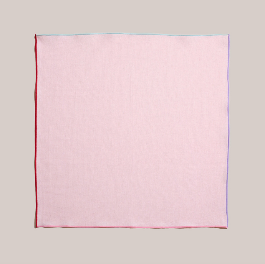 Atelier Saucier Candy Crush Linen Napkins | Set of 4