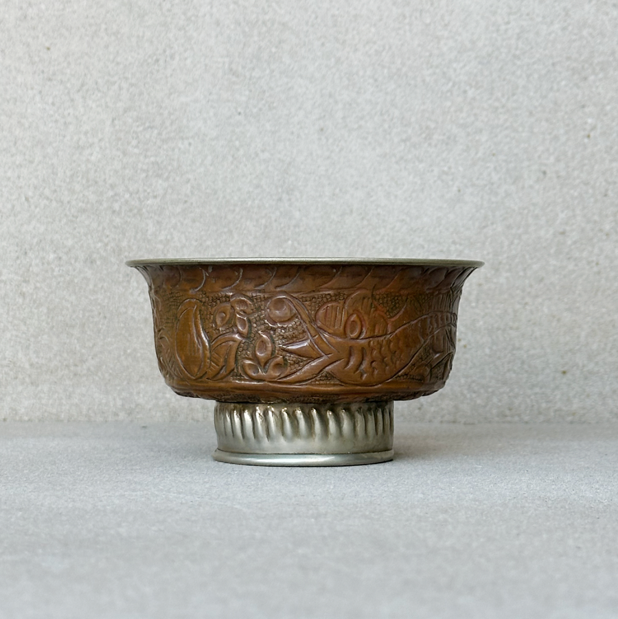 Mini Brass Pedestal dish