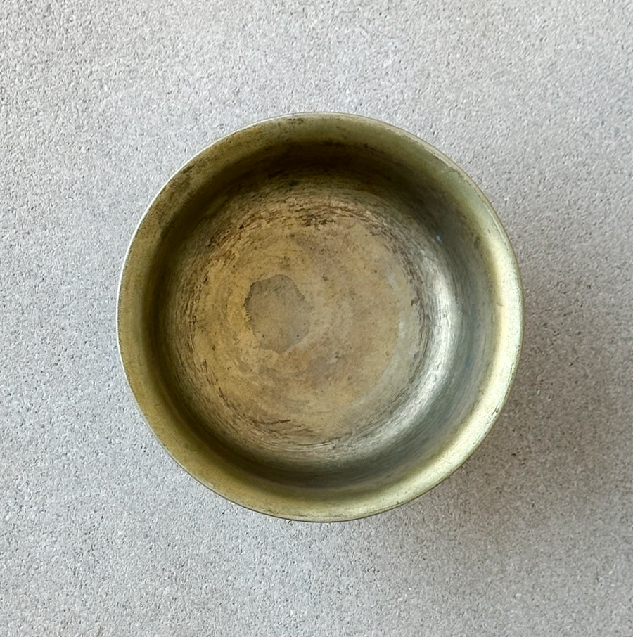 Mini Brass Pedestal dish