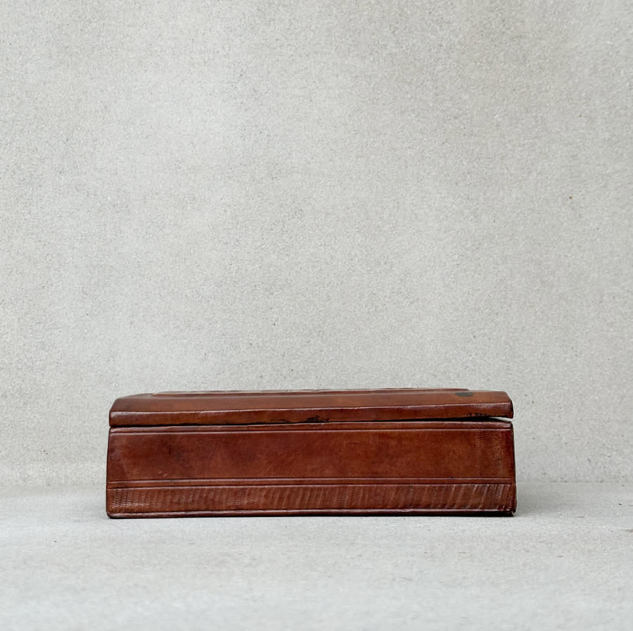 African rectangular box / Rust