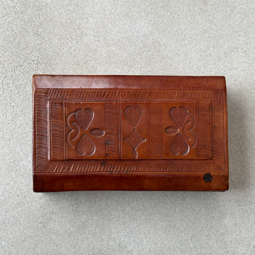 African rectangular box / Rust