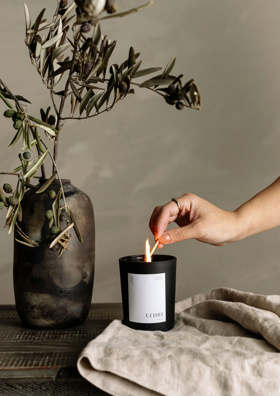 Cedar and Myrrh Cèdre Bougie Parfumée Candle