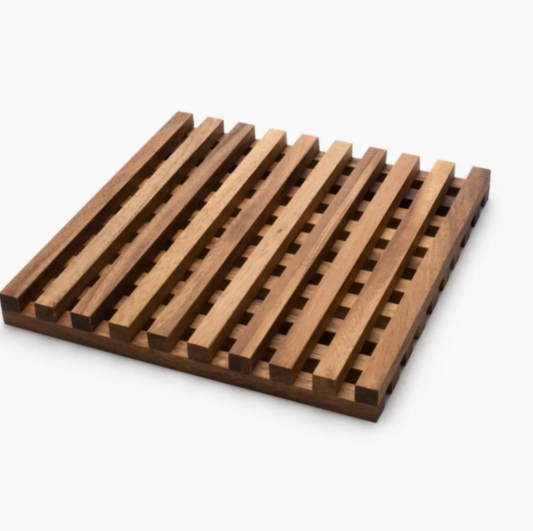 Venetian Trivet, Acacia Wood