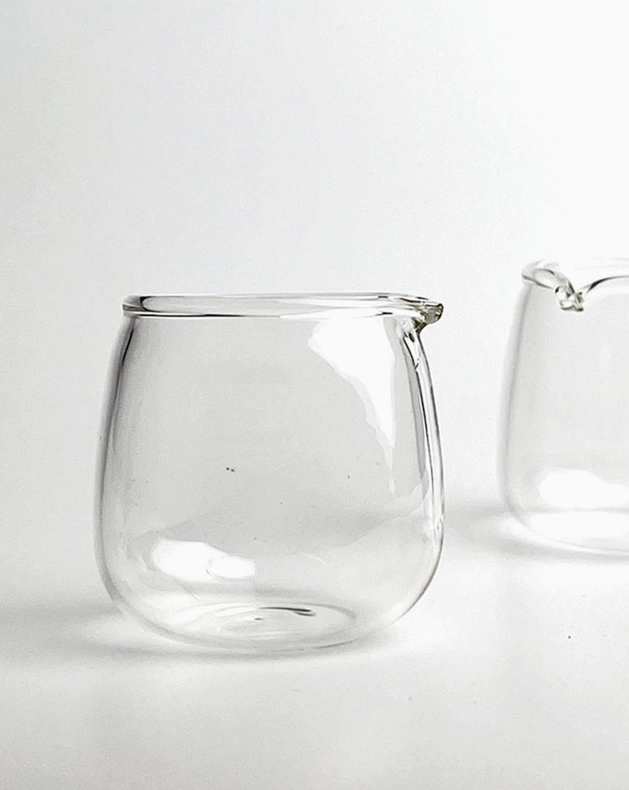 Glass Creamer Pitcher