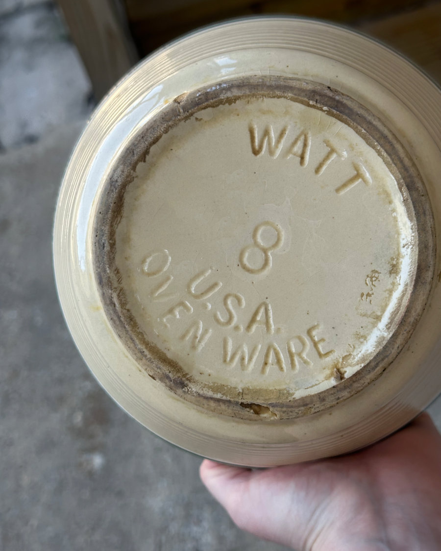 Vintage Watt Ovenware Bowl