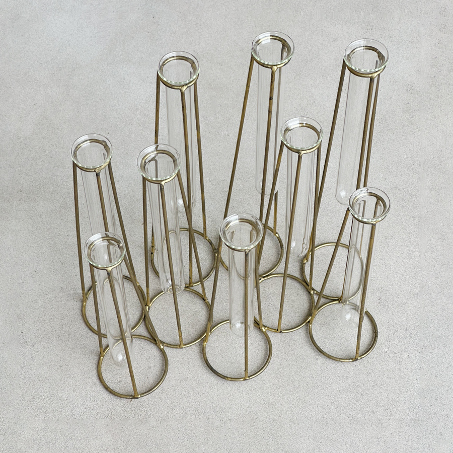 9 Test Tube Cluster Vase