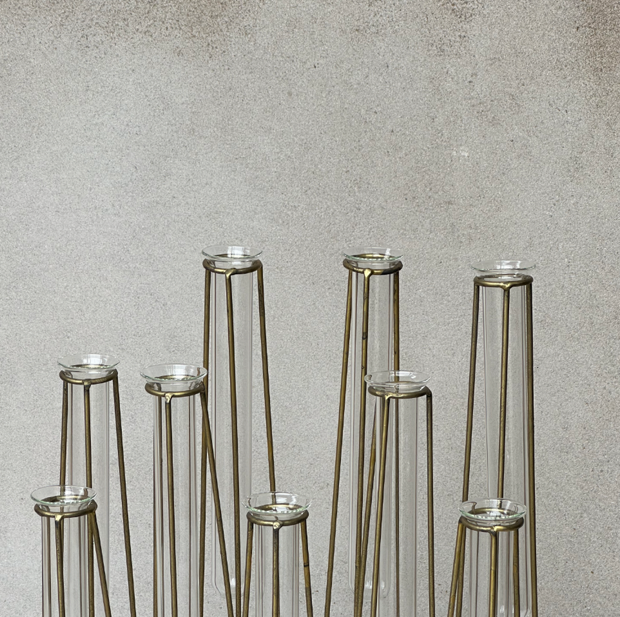 9 Test Tube Cluster Vase