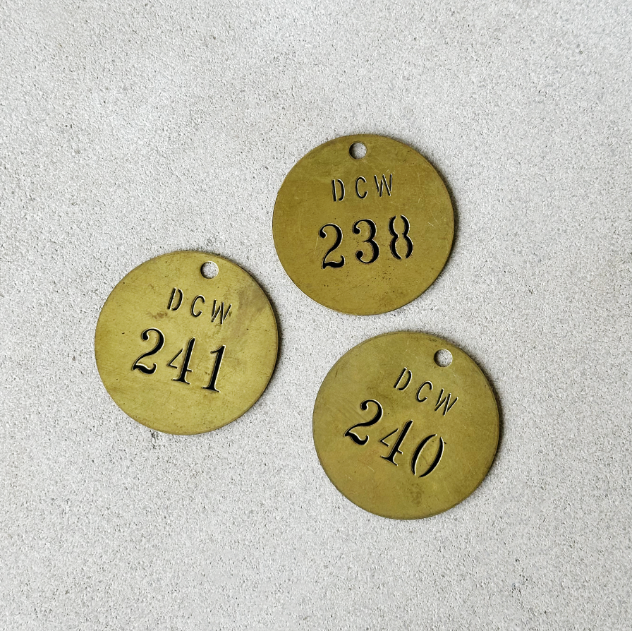 Vintage Hotel Room Key Tag
