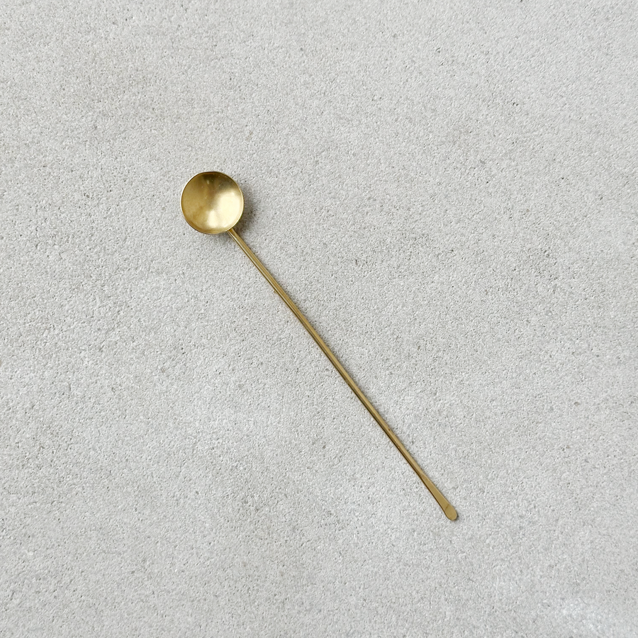 Desert Rose Brass Spoons