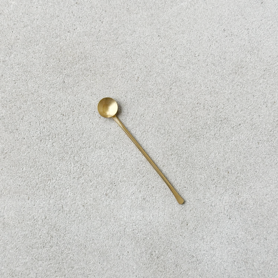 Desert Rose Brass Spoons