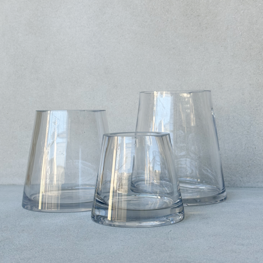 Fat Pyramid Vase