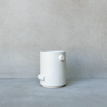 Confetti Container - White