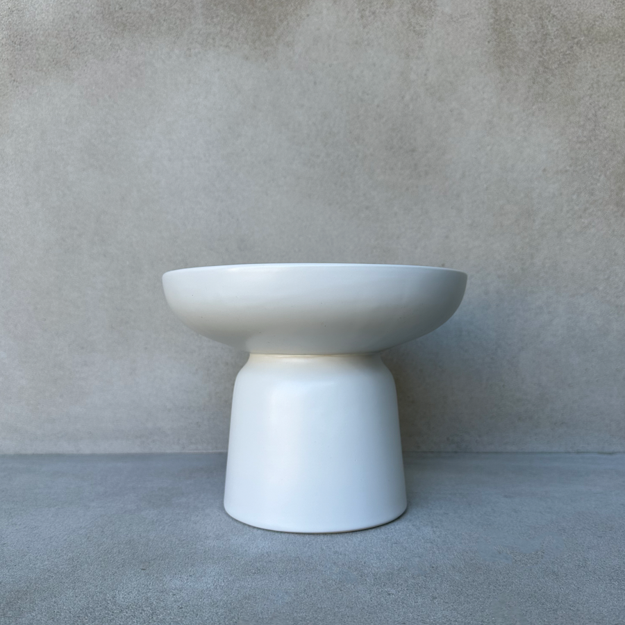 Ceramic Footed Bowl
