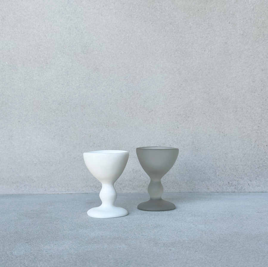 PEDESTAL Egg Cup / Fog