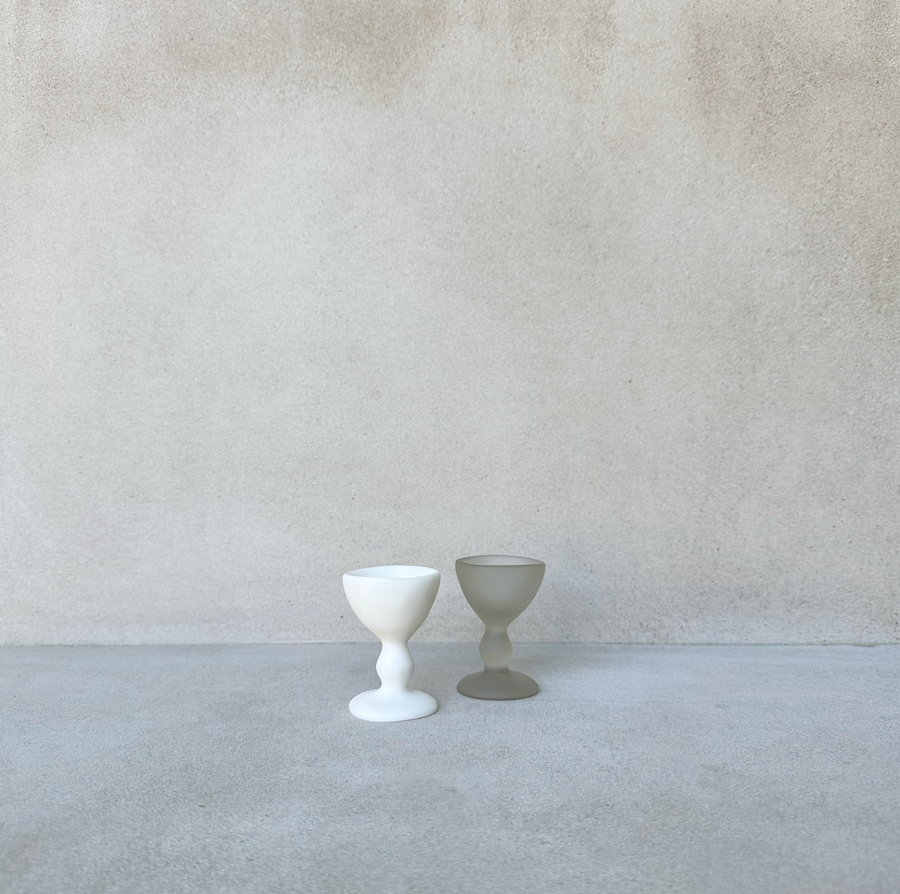 PEDESTAL Egg Cup / Fog