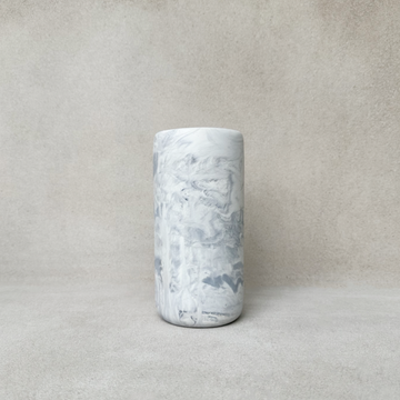 Marble Swirl concrete vase